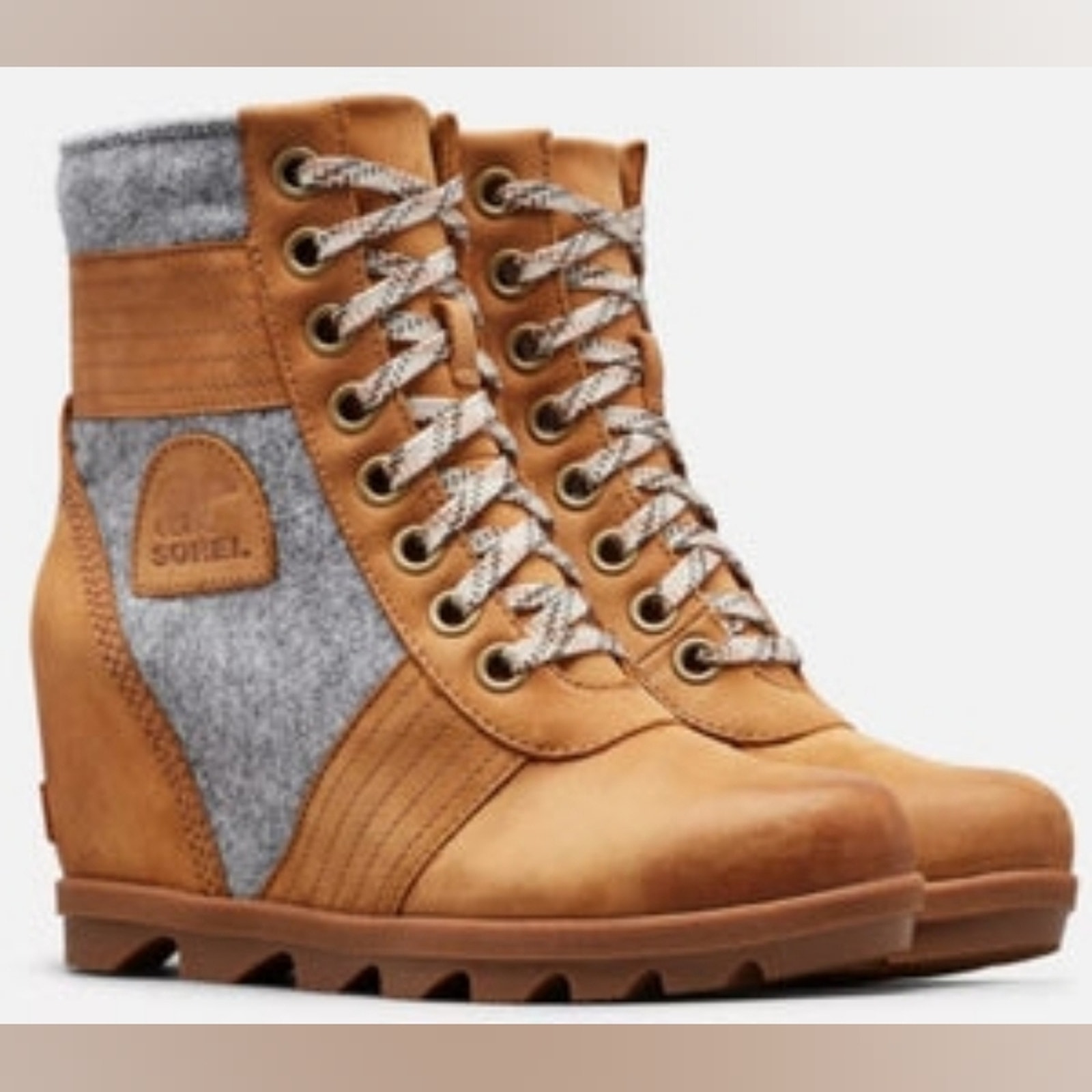 Sorel Women's Brown And Gray All Weather Boots